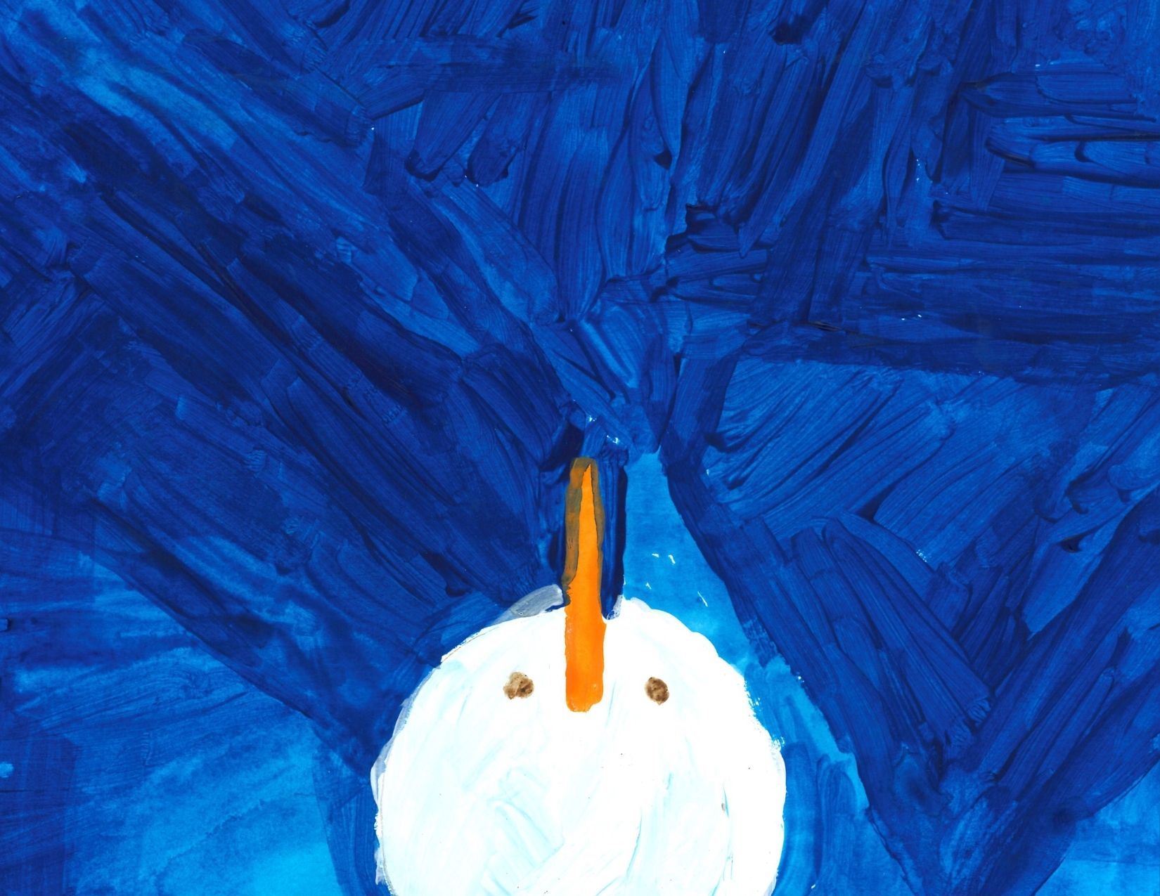 2025 Snowman Watching the Sky Post Cards 10 pack